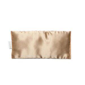 NWT ElizabethW Gold Eye Pillow 8.5" x 4"
